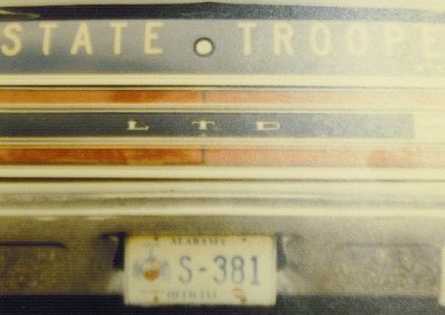 Alabama 1981 police car
