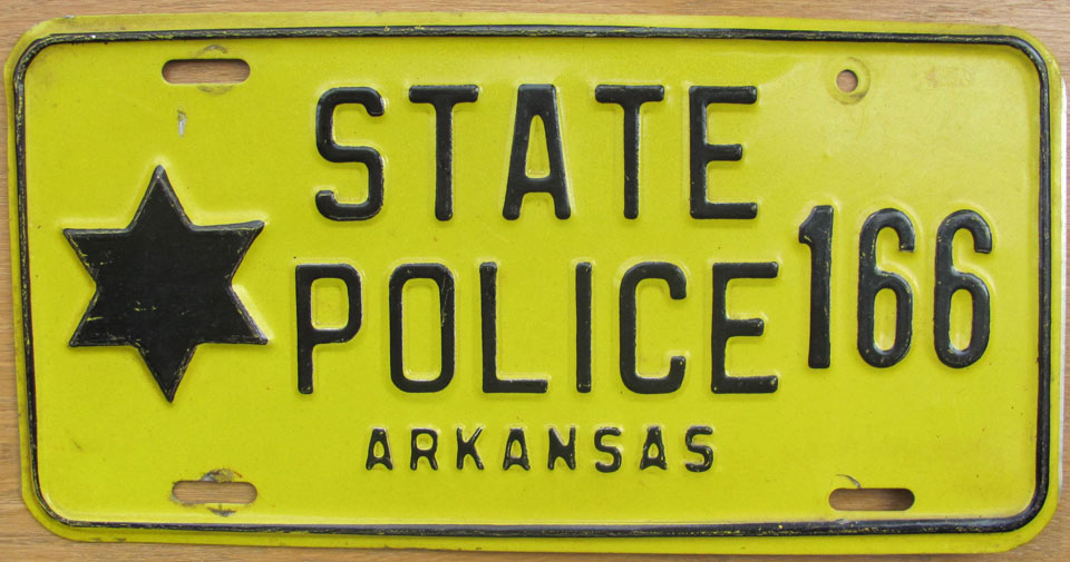 Arkansas license plate image