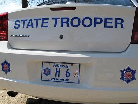 Arkansas police car image
