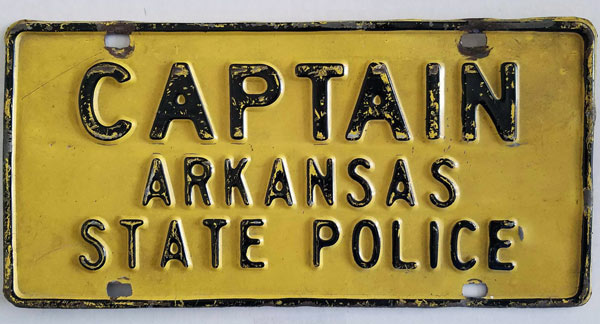 Arkansas license plate image