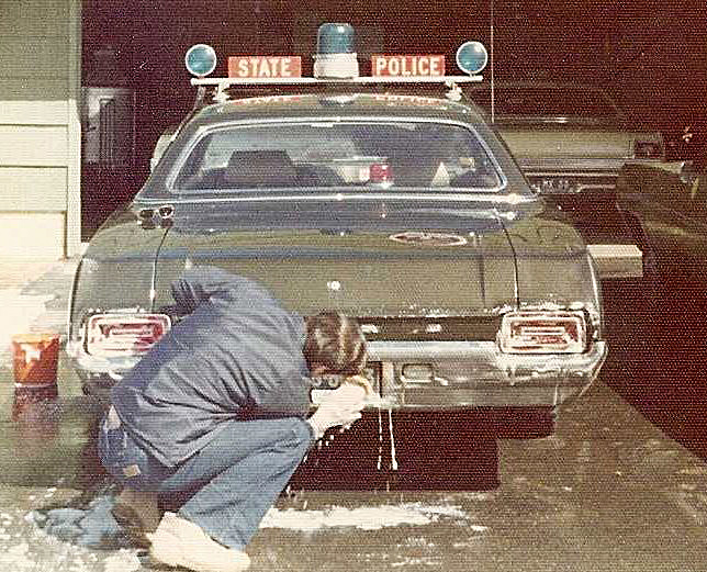 Connecticut police car image