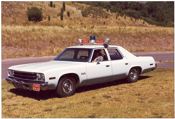 Connecticut police car image