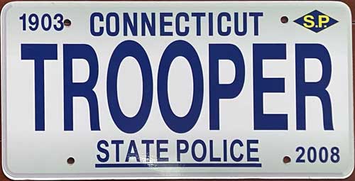 Connecticut license plate image