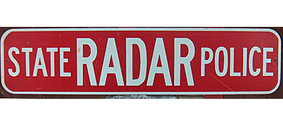Connecticut police sign image