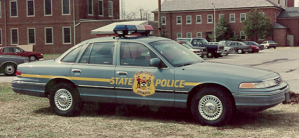 Delaware police car