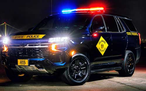 Delaware police car