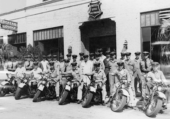 Florida officers on motorcycles