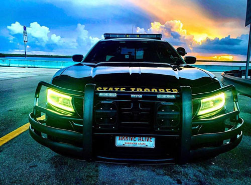 Florida license plate image