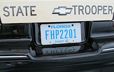 Florida license plate image