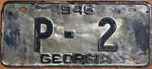 Georgia police car