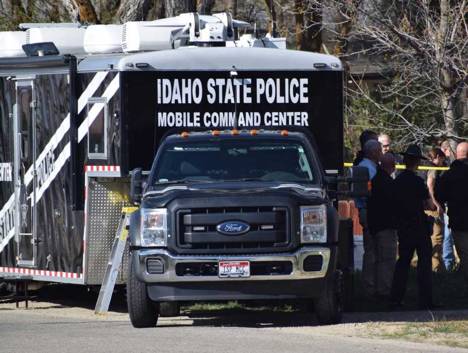 Idaho state police car