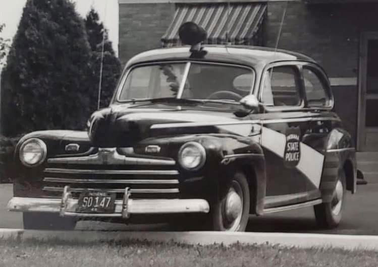 Indiana police car