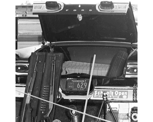 Indiana police car