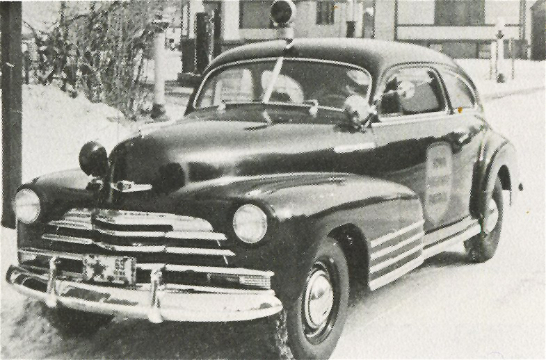 Iowa police car