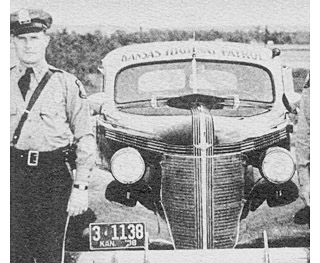 Kansas 1938 police car