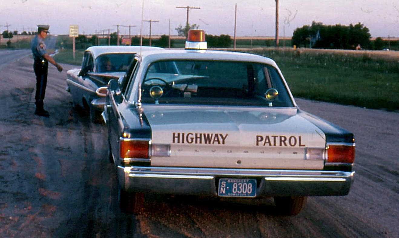 Kansas police car