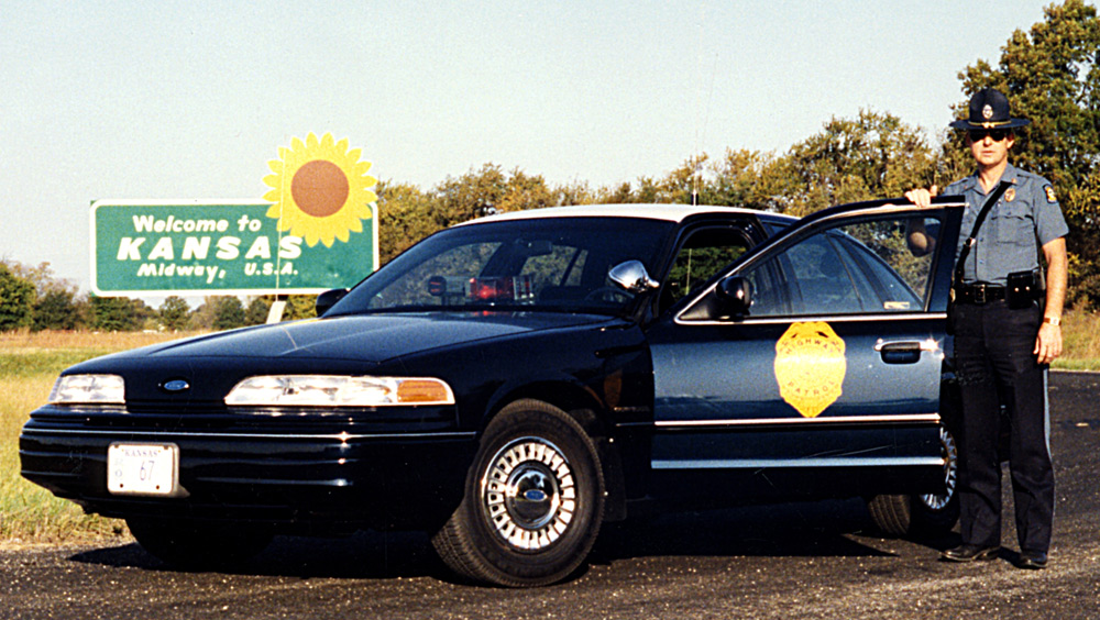 Kansas police car