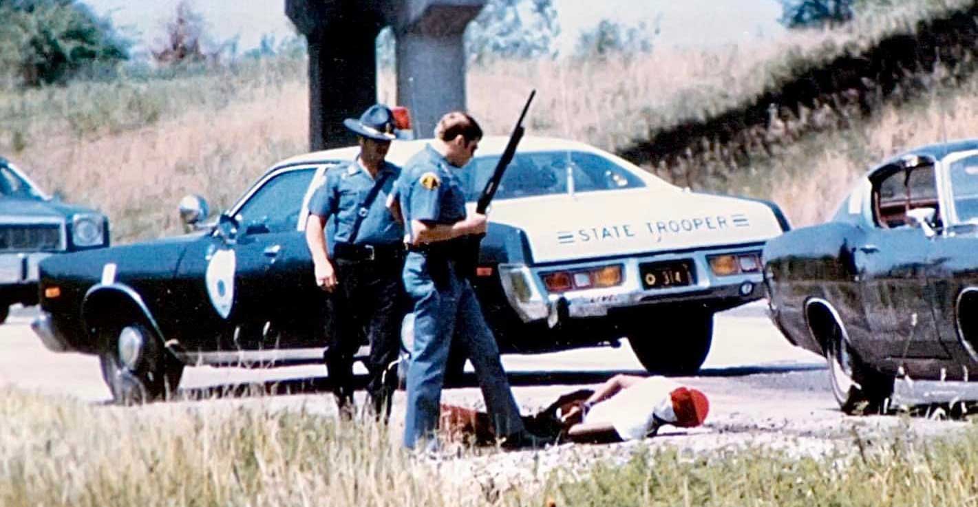 Kansas 1975 police car