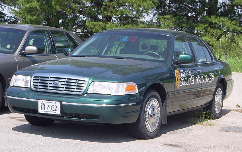 Kansas police car