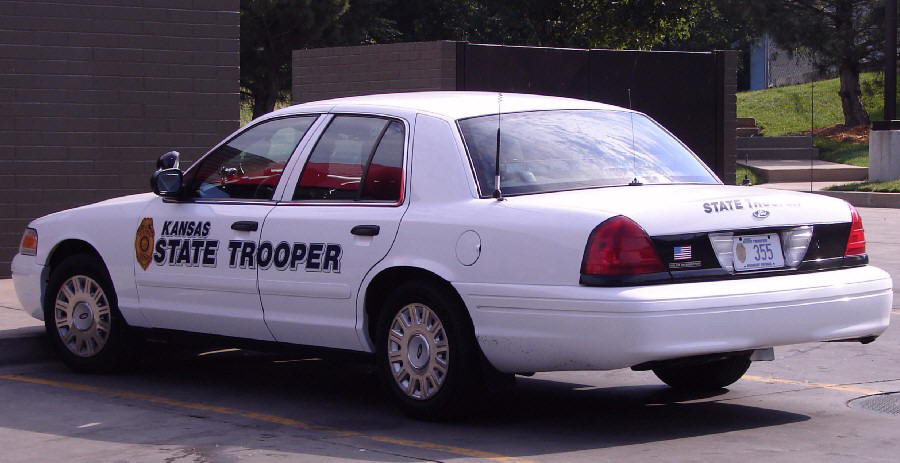 Kansas police car