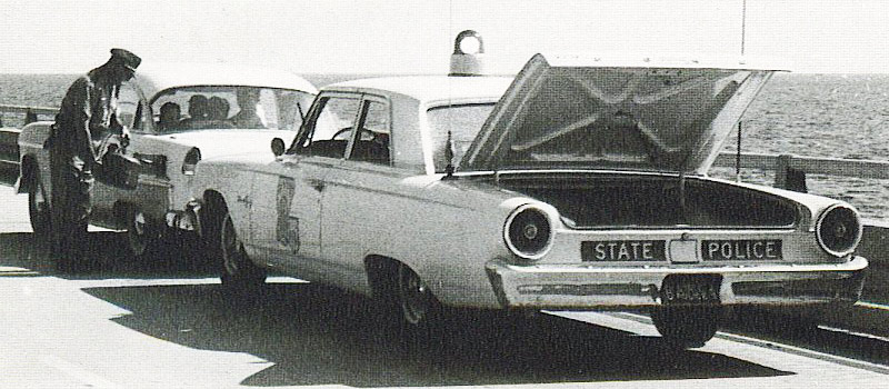 Louisiana police license plate