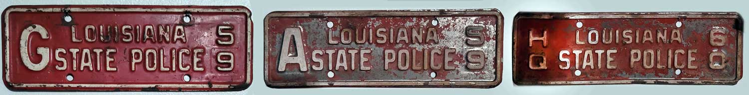 Louisiana license plate image