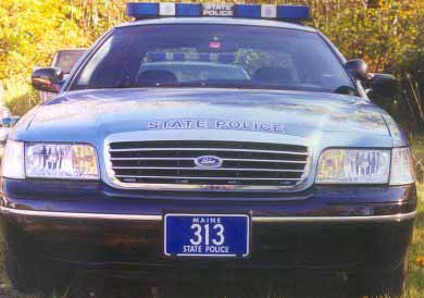 Maine license plate image