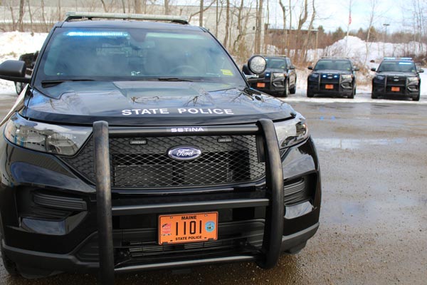 Maine 2019 police plate