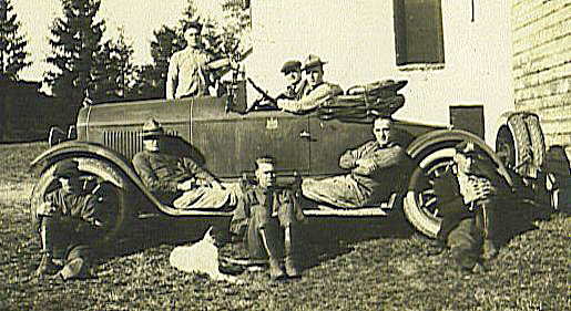 Marylan police car and officers