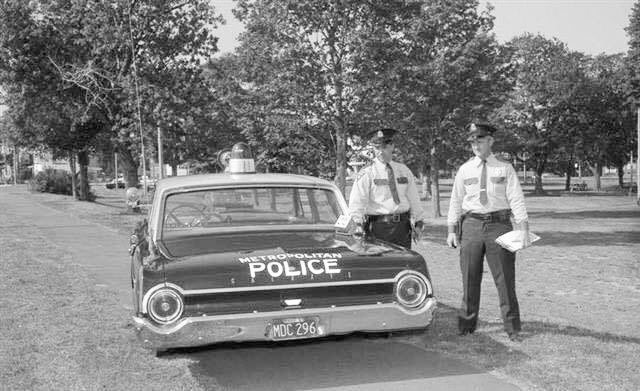 Massachusetts police license plate image