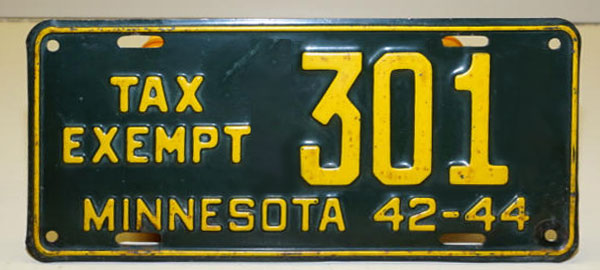 Minnesota 1936 police car