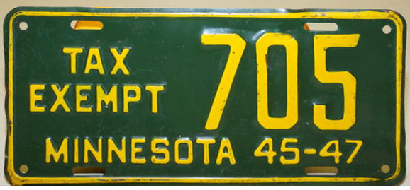 Minnesota 1936 police car