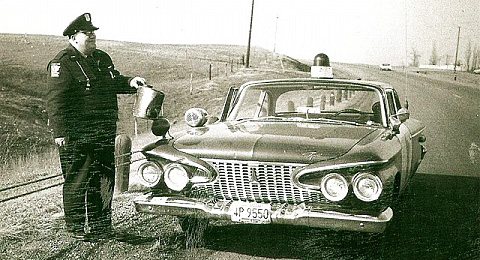 Minnesota police license plate