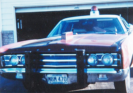 Minnesota police license plate