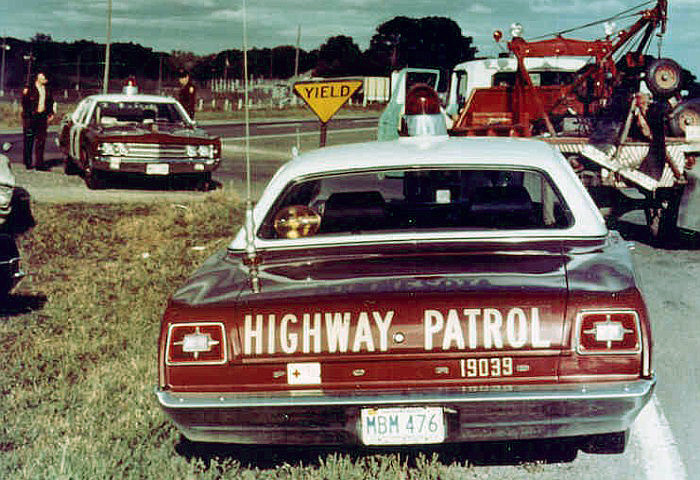 Minnesota police license plate