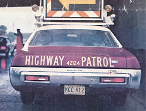 Minnesota police license plate