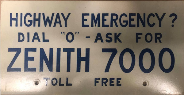 Minnesota police license plate