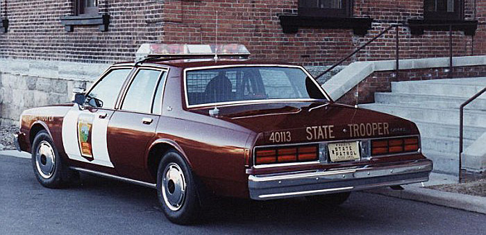 Minnesota police license plate