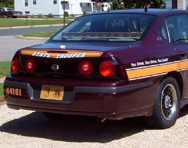 Minnesota police license plate