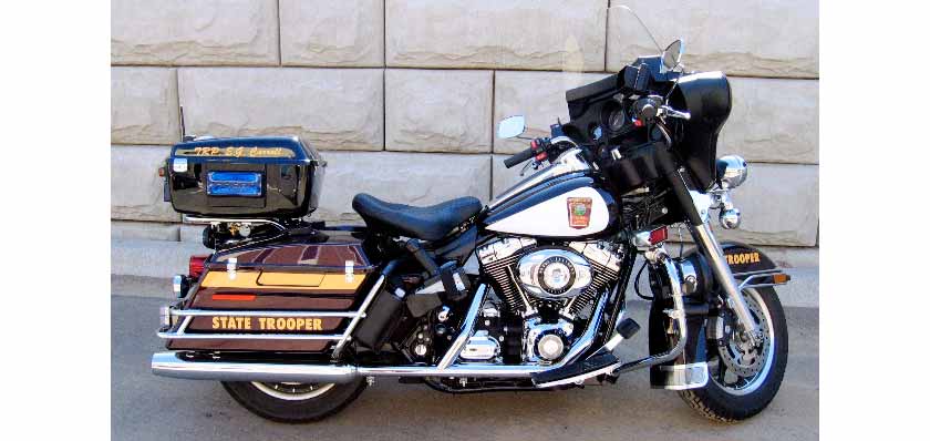 Minnesota police license plate