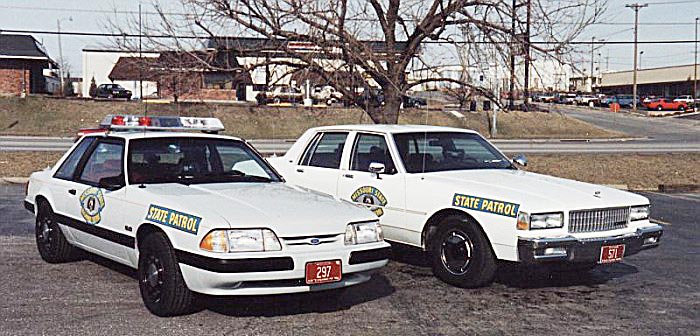Missouri 1989 police car