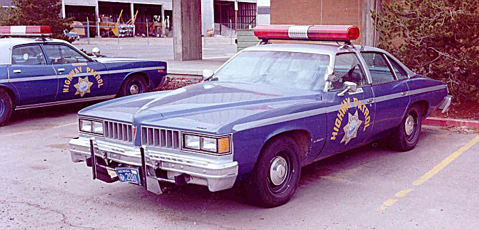 Nevada police car