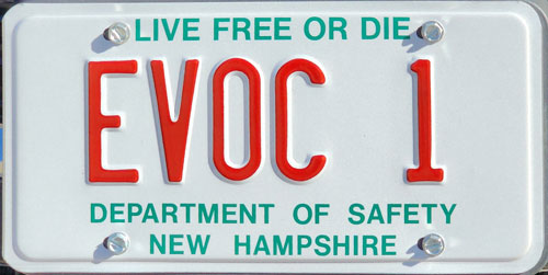 New Hampshire license plate image