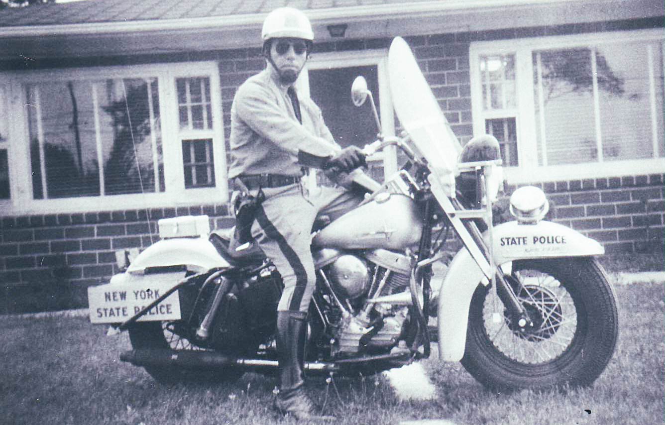 New York police motorcycle
