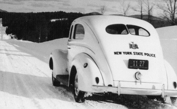 New York license plate image