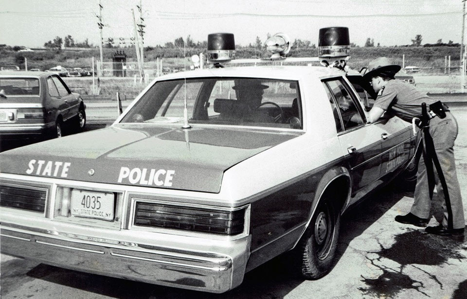 New York license plate image