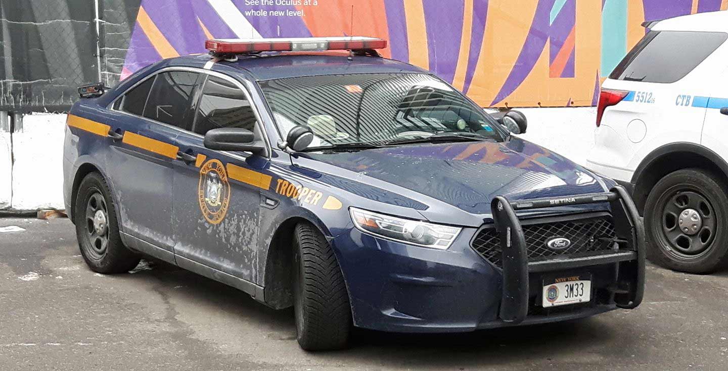 New York police car
