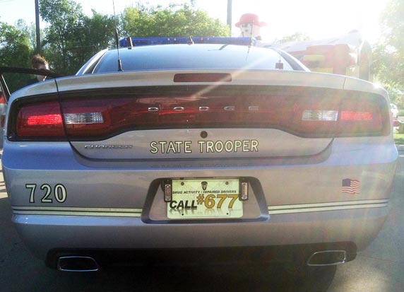 Ohio police car