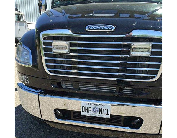 Oklahoma police truck image