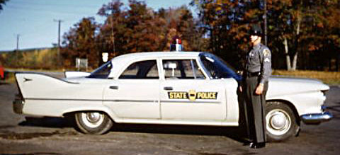 Pennsylvania police license plate